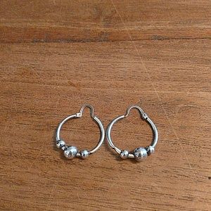 Vintage Silver Avon earrings